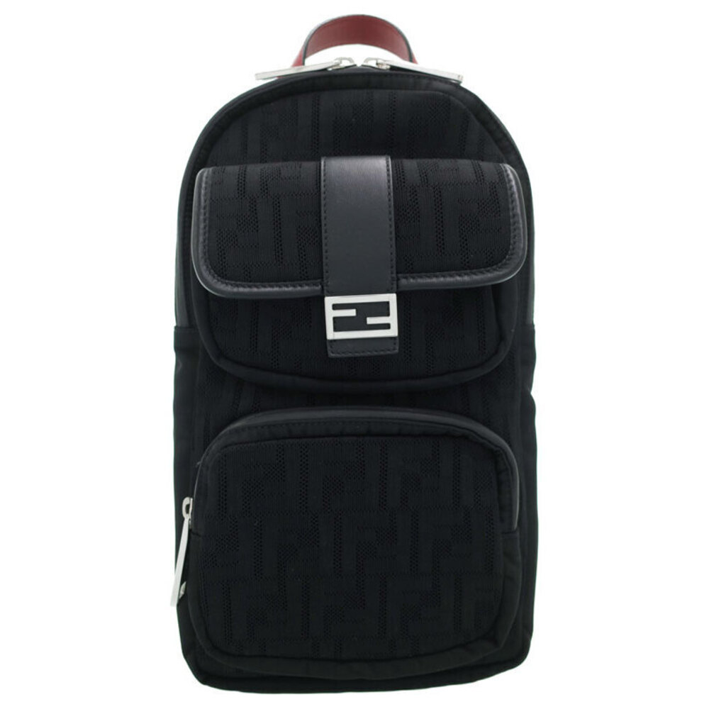 FENDI FF Motif Zucca Crossbody Bag